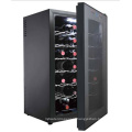 Smad OEM 24 Bottles Dual Zone Wine Cooler Wine and Beverage Fridge